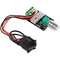 Controlador de velocidad del motor de DC- Controlador de motor eléctrico de velocidad de regulador dC de 6-28V 3A PWM…